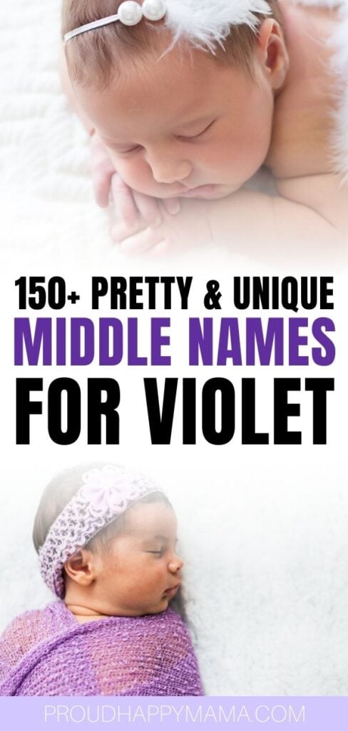 best middle names for Violet