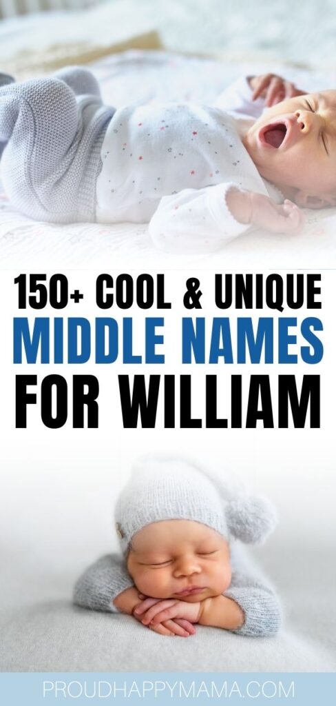 best middle names for William