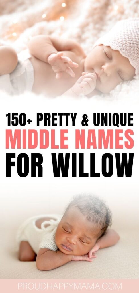 best middle names for Willow