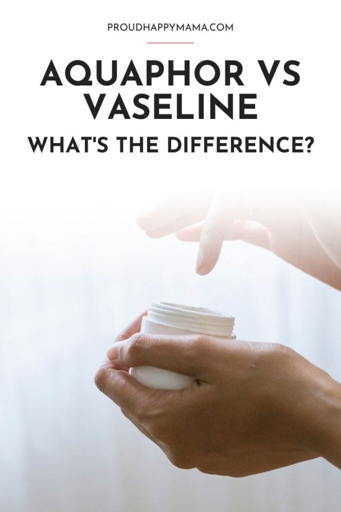difference between aquaphor and vaseline