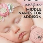good middle names for Addison