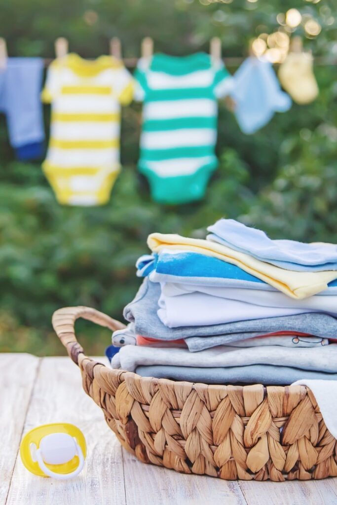 how often to wash baby clothes