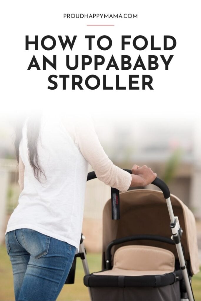 how to fold uppababy stroller