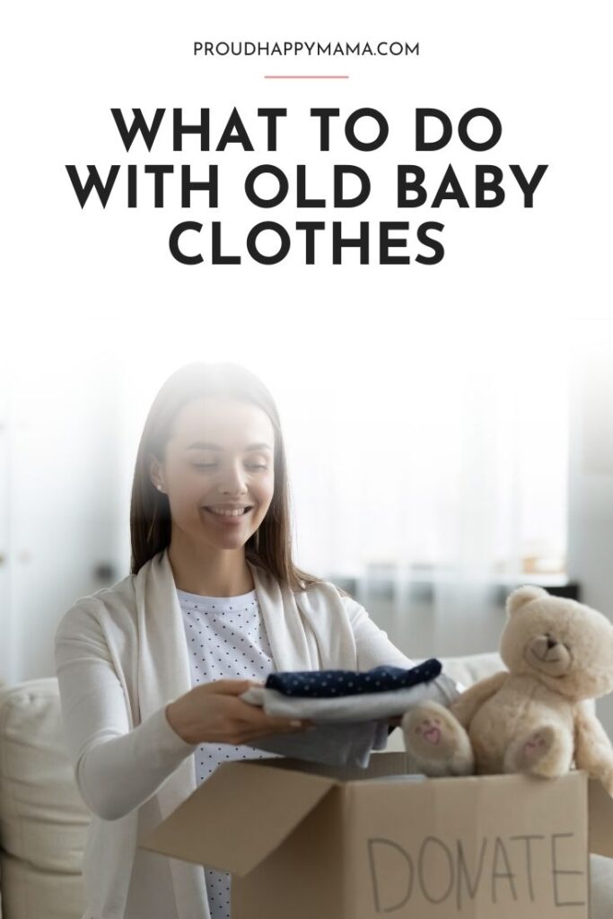 ideas for old baby clothes