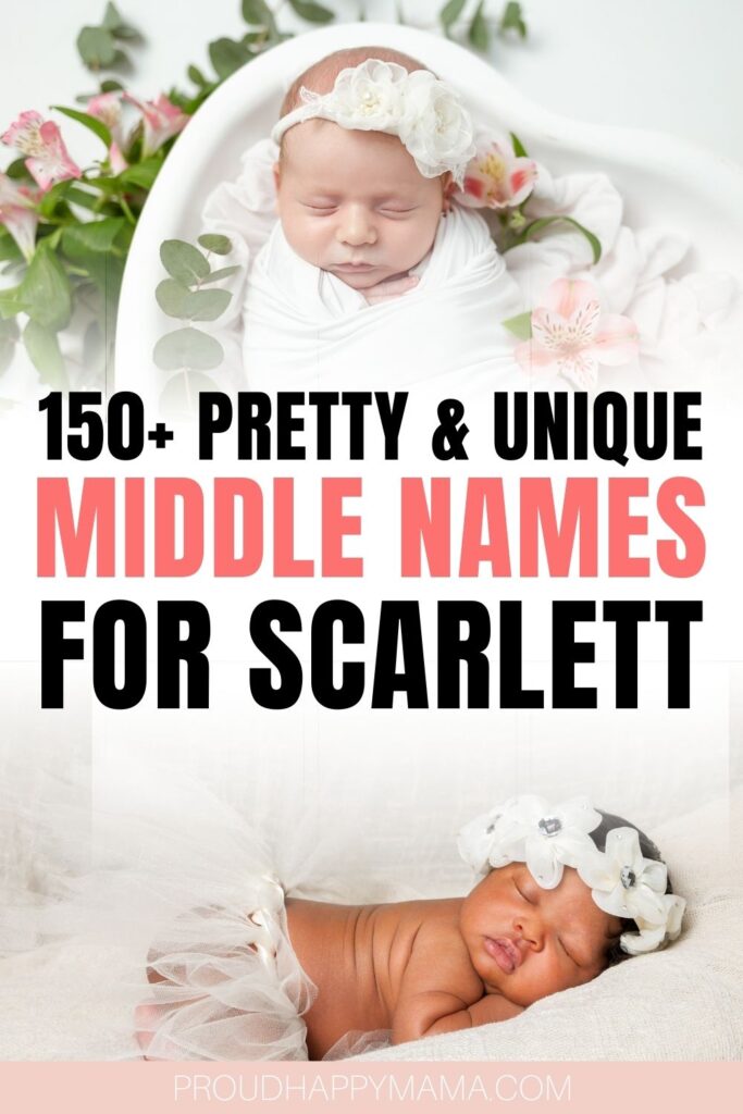 middle names for scarlett