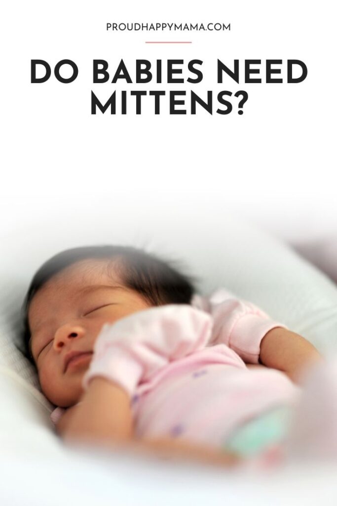 why do babies wear mittens