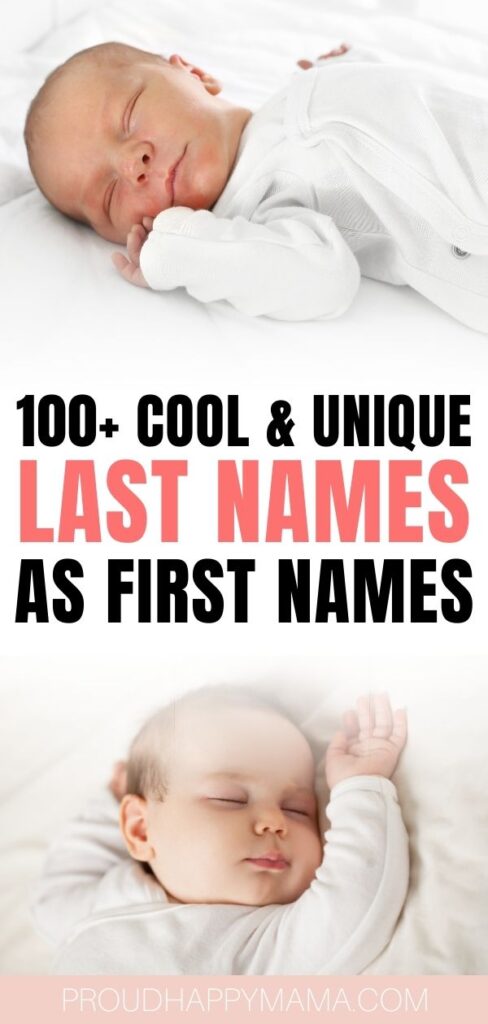 Best Last Names As First Names