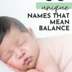 baby names meaning balance