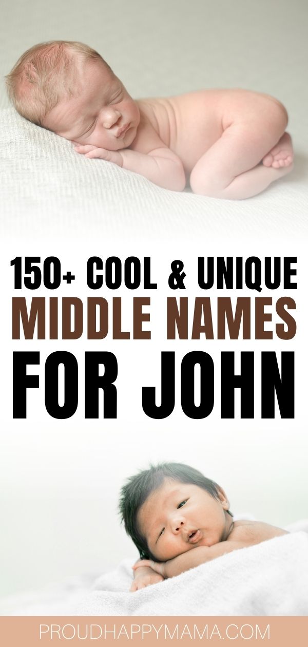 best middle names for John