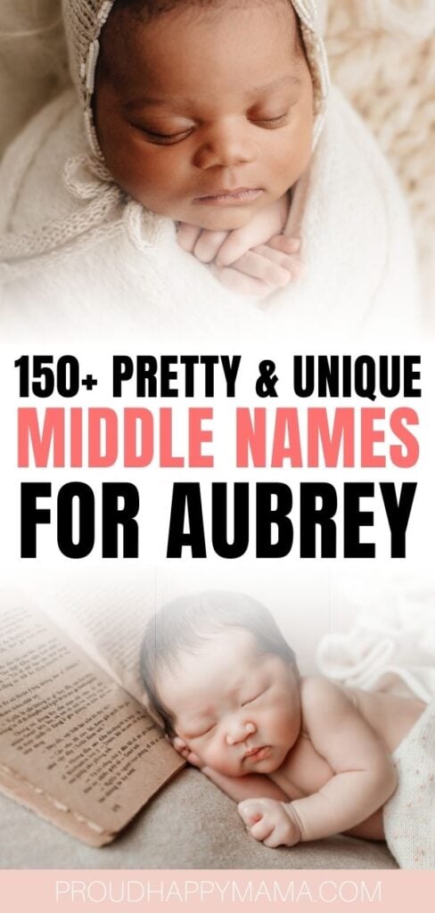 best middle names for aubrey