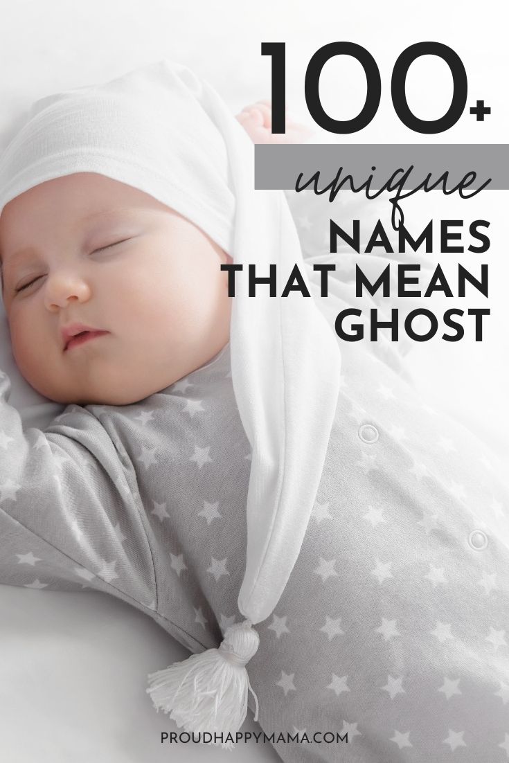 names that mean ghost
