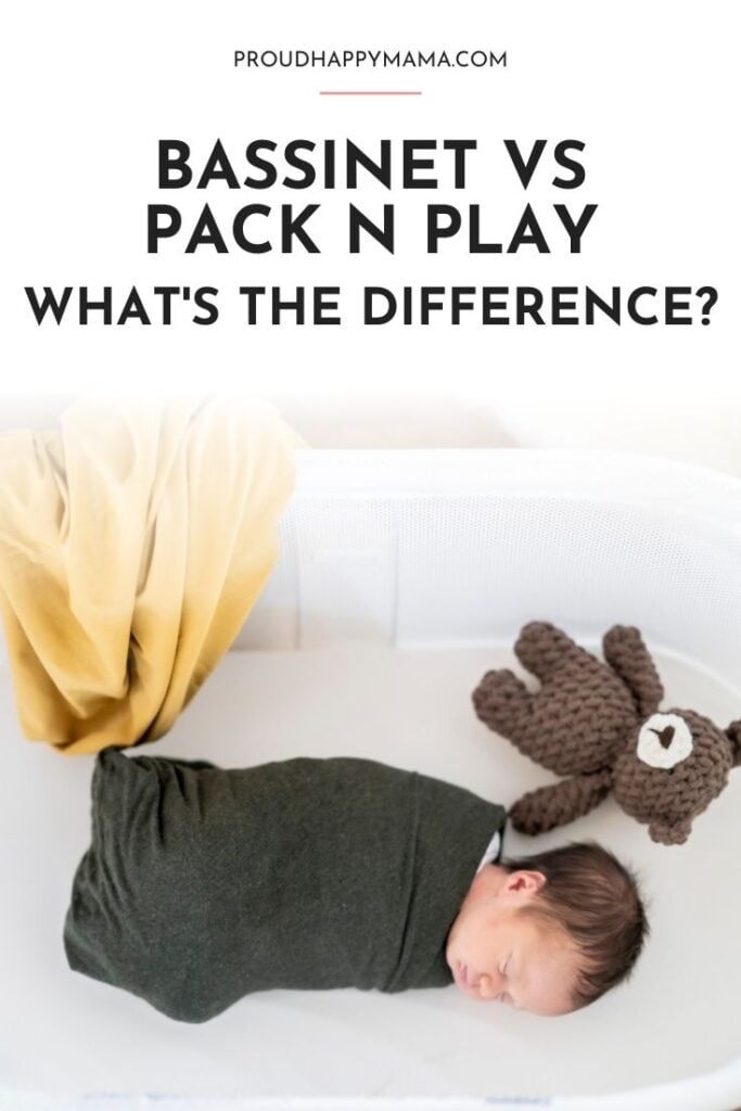 bassinet vs pack and play