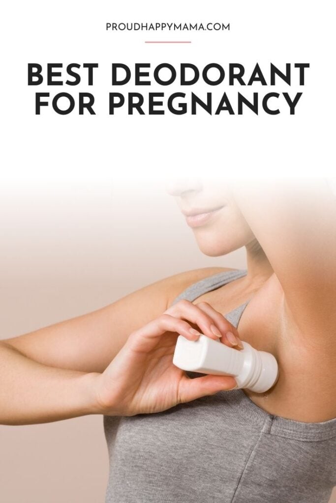best pregnancy safe deodorant
