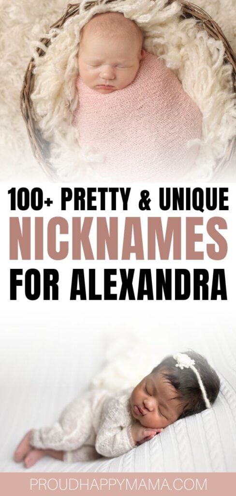 Alexandra nicknames