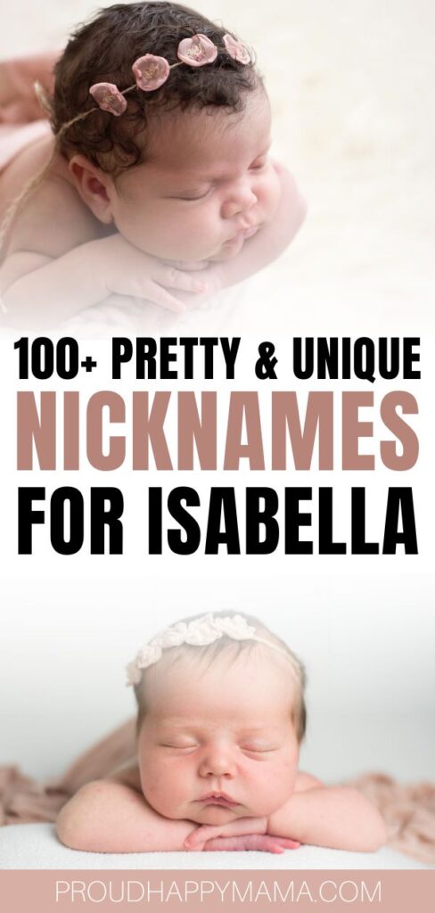 Isabella nicknames