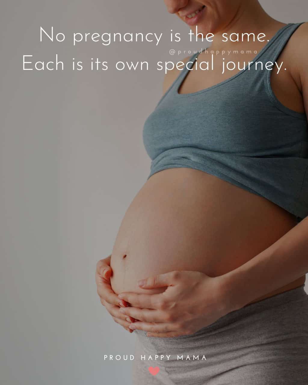 Expecting Second Baby Quotes | No pregnancy is the same. Each is its own special journey.