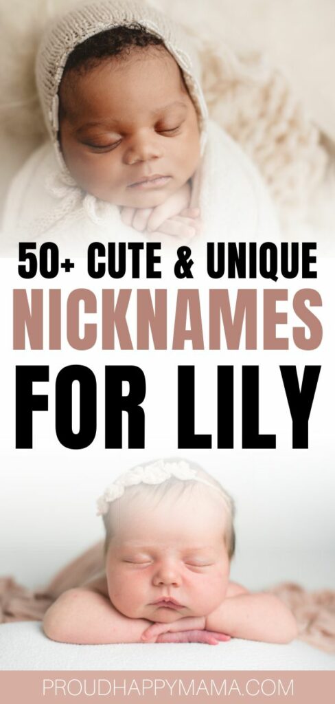 lily nicknames