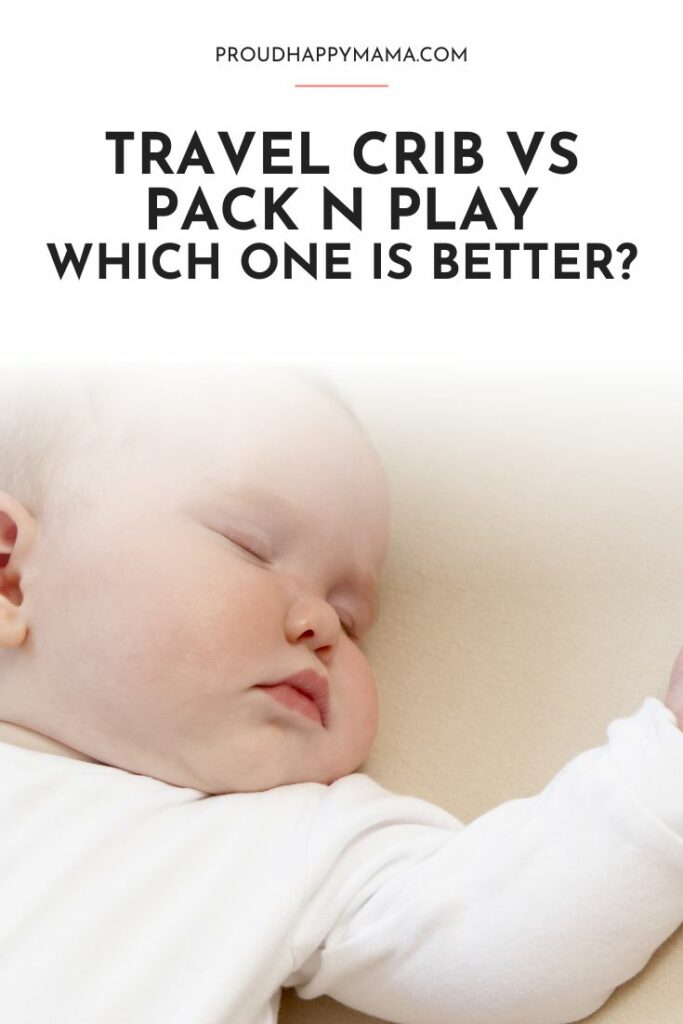 travel crib vs pack and play