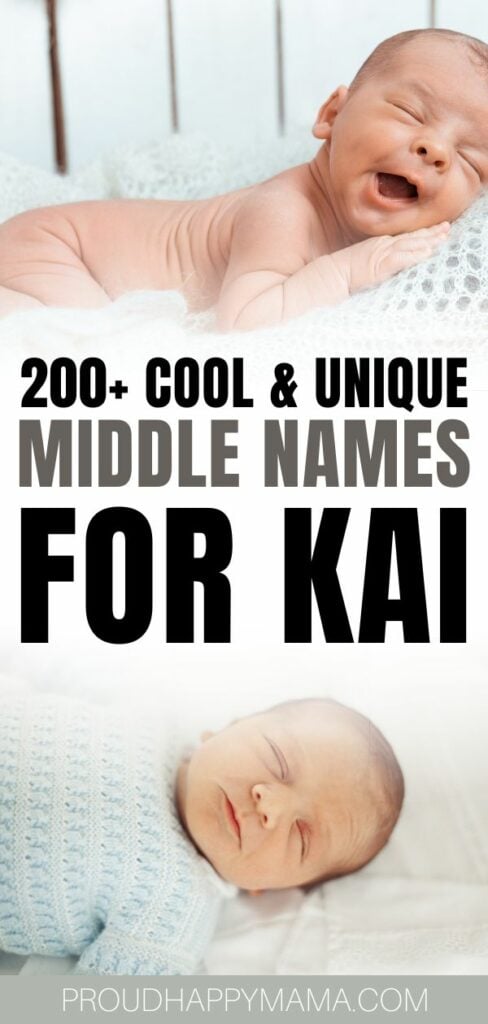 Best Middle Names For Kai