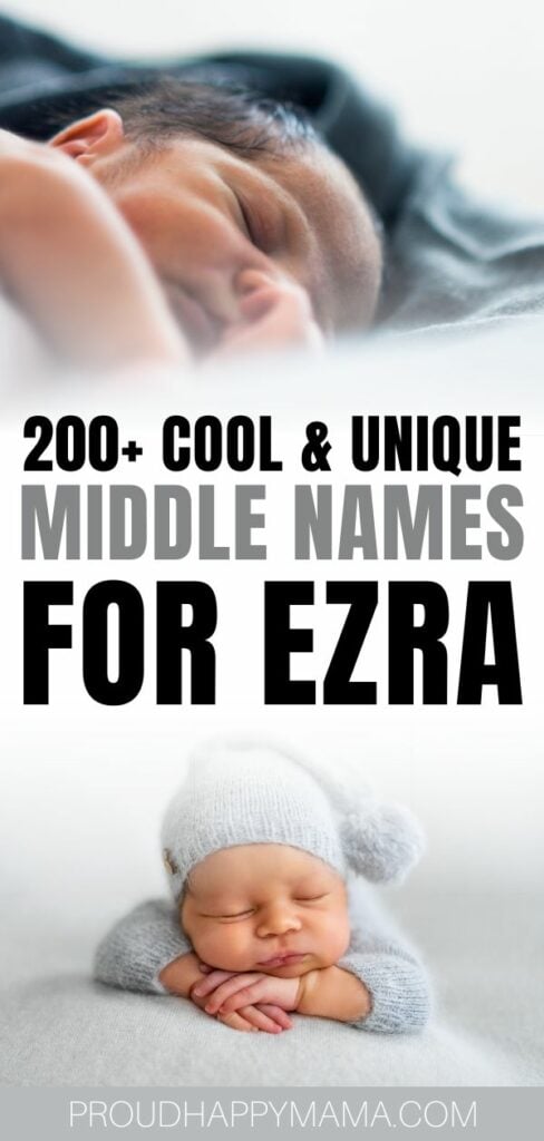 Cute Baby Middle Names For Ezra