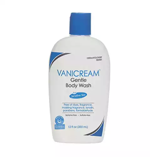 Vanicream Gentle Body Wash For Sensitive Skin