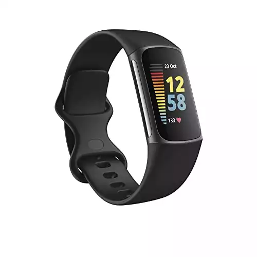 Fitbit Charge 5 Advanced Fitness & Health Tracker with Built-in GPS