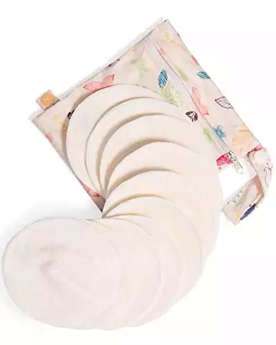 Organic Washable Reusable Breast Pads