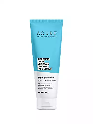ACURE Incredibly Clear Charcoal Lemonade Facial Scrub