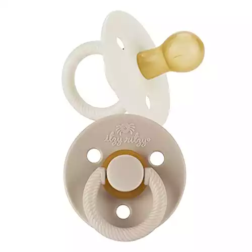 Itzy Ritzy Natural Rubber Pacifiers, Set of 2