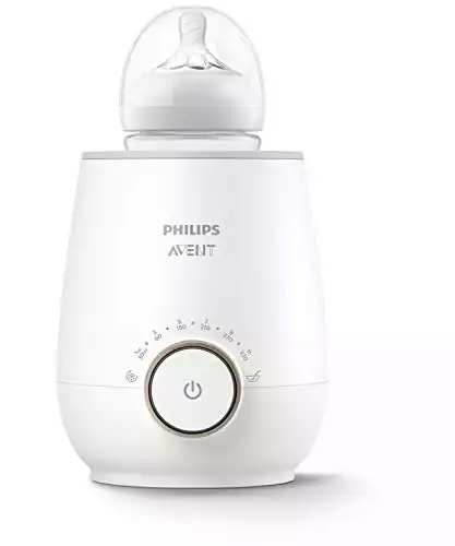 Philips AVENT Fast Baby Bottle Warmer with Smart Temperature Control and Automatic Shut-Off