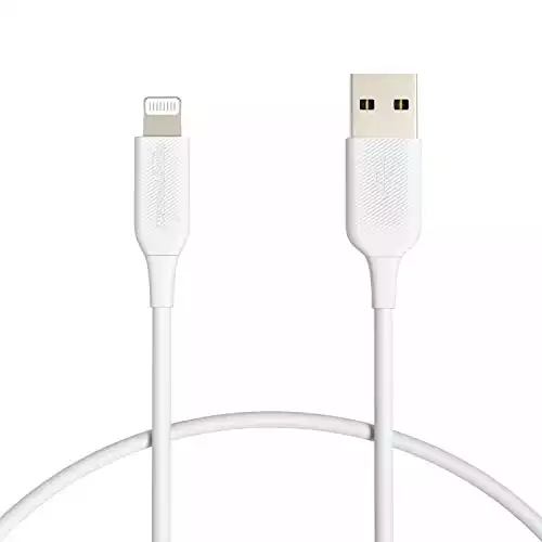 Amazon Basics ABS USB-A to Lightning Cable Cord