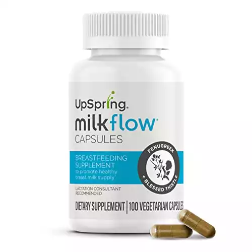 Upspring Milkflow Breastfeeding Supplement Capsules