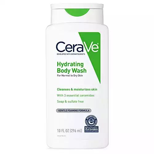 CeraVe Body Wash for Dry Skin | Moisturizing Body Wash with Hyaluronic Acid and Ceramides