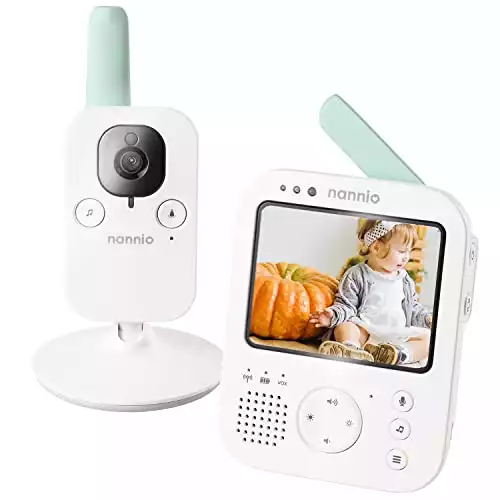 Nannio Hero3 Video Baby Monitor with Vibration Assistant