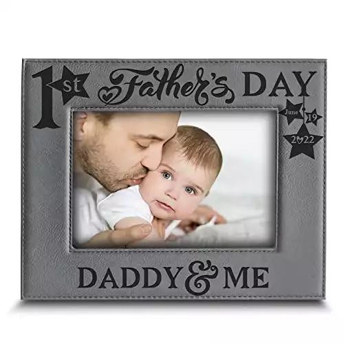 BELLA BUSTA 1st Father's Day Picture Frame