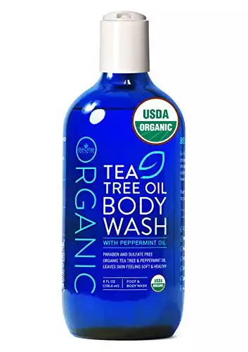 Be-One Organics USDA Organic Tea Tree Body Wash