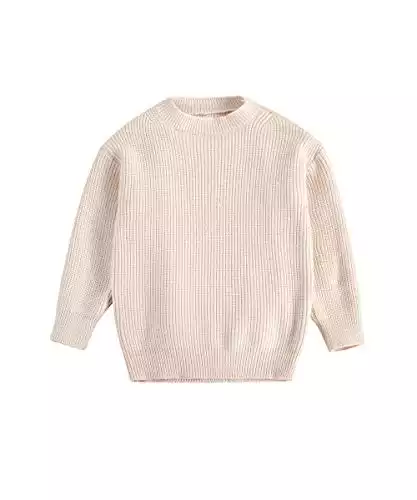 Baby Girl Sweater Newborn Knitted Sweatshirt Pullover