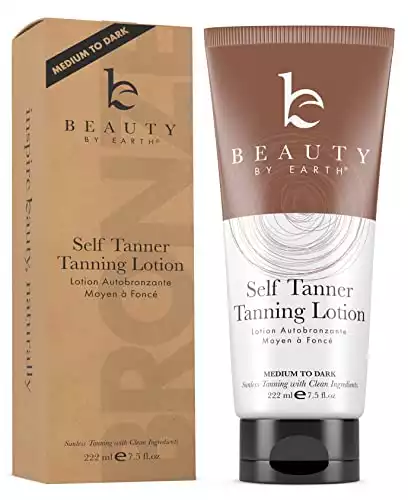 Beauty by Earth Self Tanning Lotion