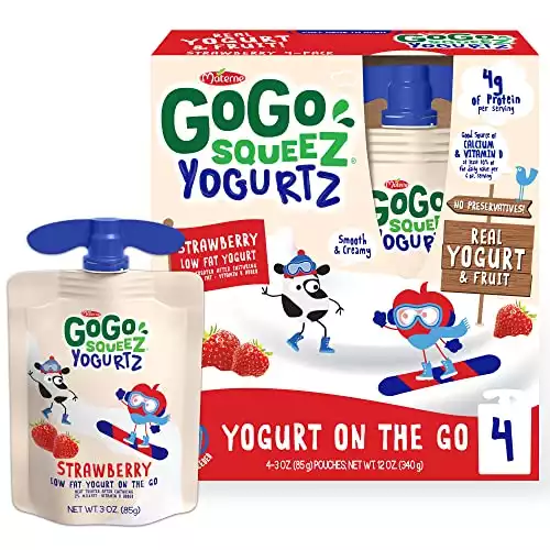 GoGo squeeZ yogurtZ Strawberry