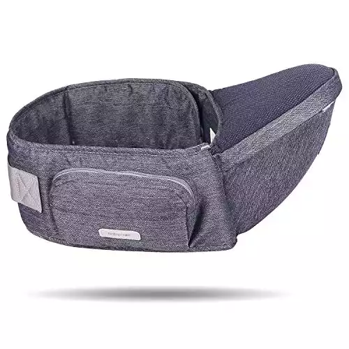 Baby Waist Seat With Adjustable Strap And Pocket