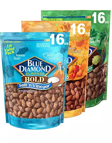 Blue Diamond Almonds Bold Variety Pack