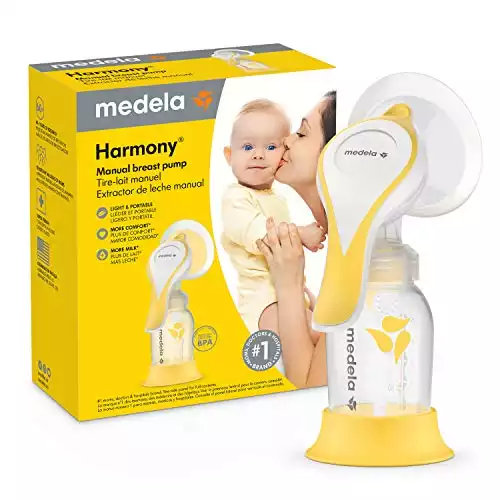 Medela Manual Harmony Single Hand Breast Pump