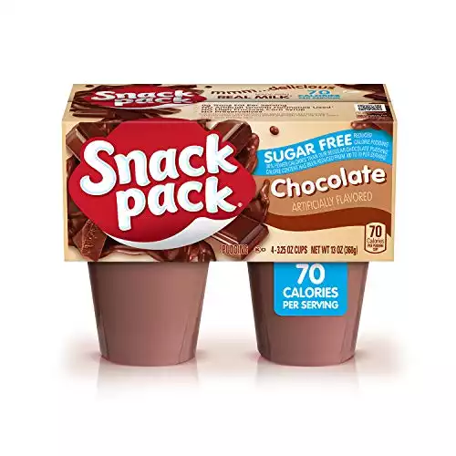 Snack Pack Sugar-Free Chocolate Pudding Cups