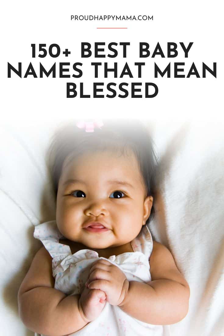 baby names that mean blessed