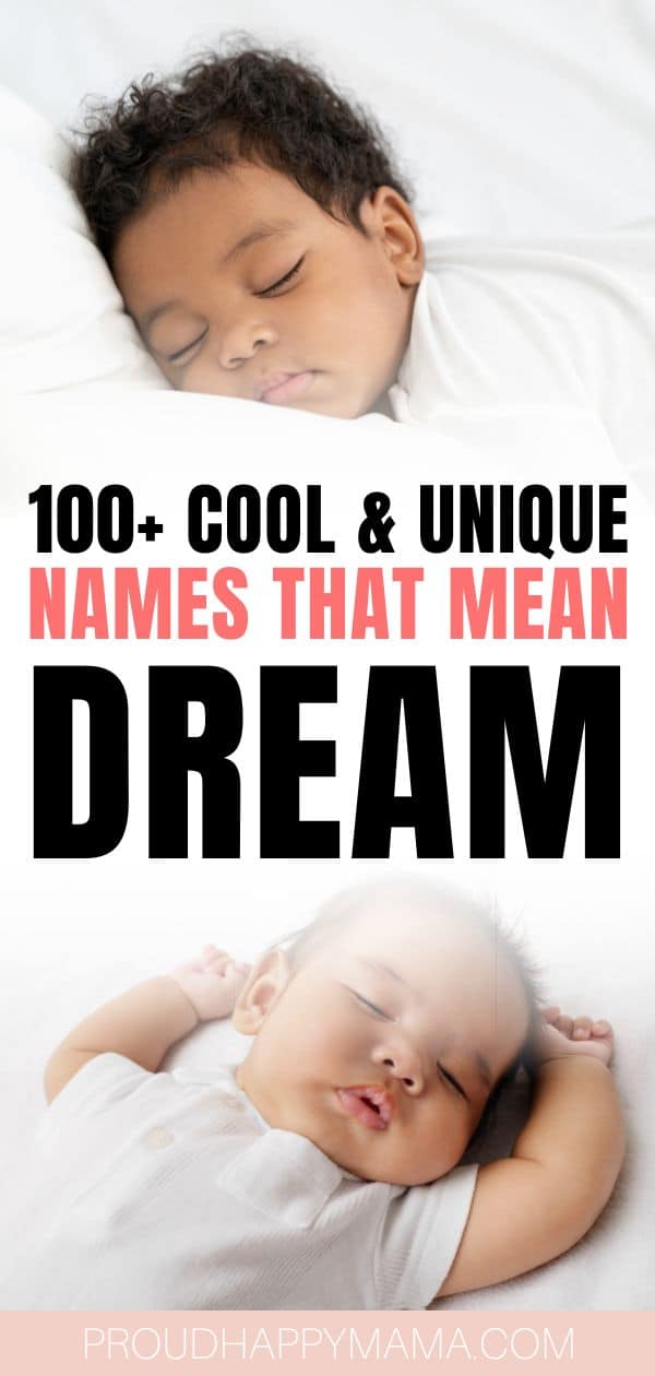 baby names that mean dream