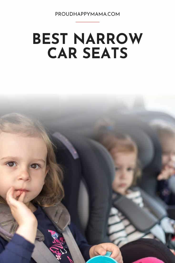 best narrow car seats