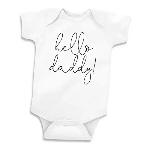 'Hello Daddy' Pregnancy Announcement Onesie