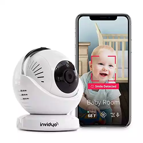 Invidyo WiFi Baby Monitor with Live Video and Audio