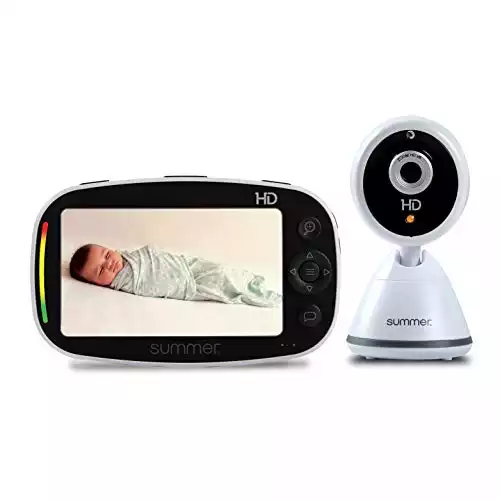Summer Infant Baby Pixel Zoom HD Video Baby Monitor with 5" Display