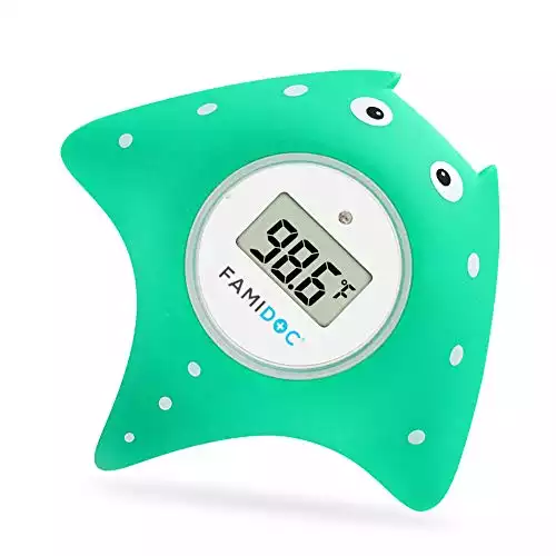 Baby Bath Thermometer with Room Thermometer